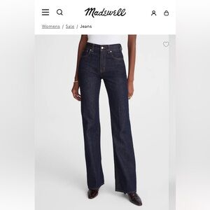Madewell Petite Vintage Flare Jean